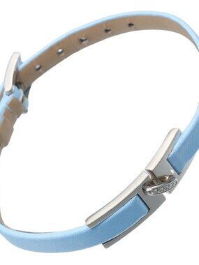 Chaumet Lian Bracelet K18 white gold/diamond/leather 7.2g Women